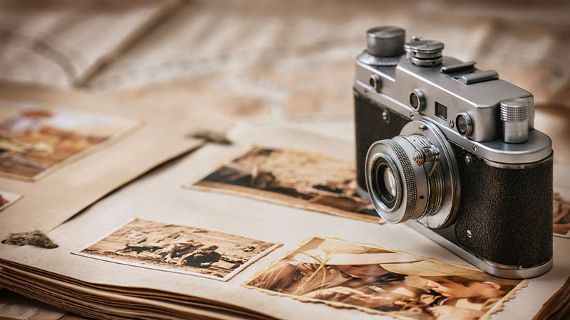 macchina fotografica vintage